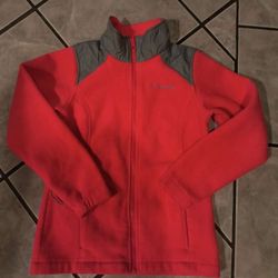 Pink Columbia Interchange Fleece Jacket - Size M In Kids
