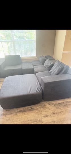 Non Assembly 6 Piece Sectional
