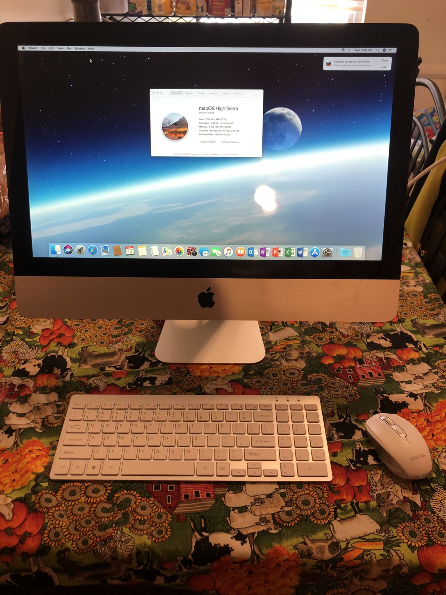 Apple IMac 21.5 come With Microsoft office 2019
