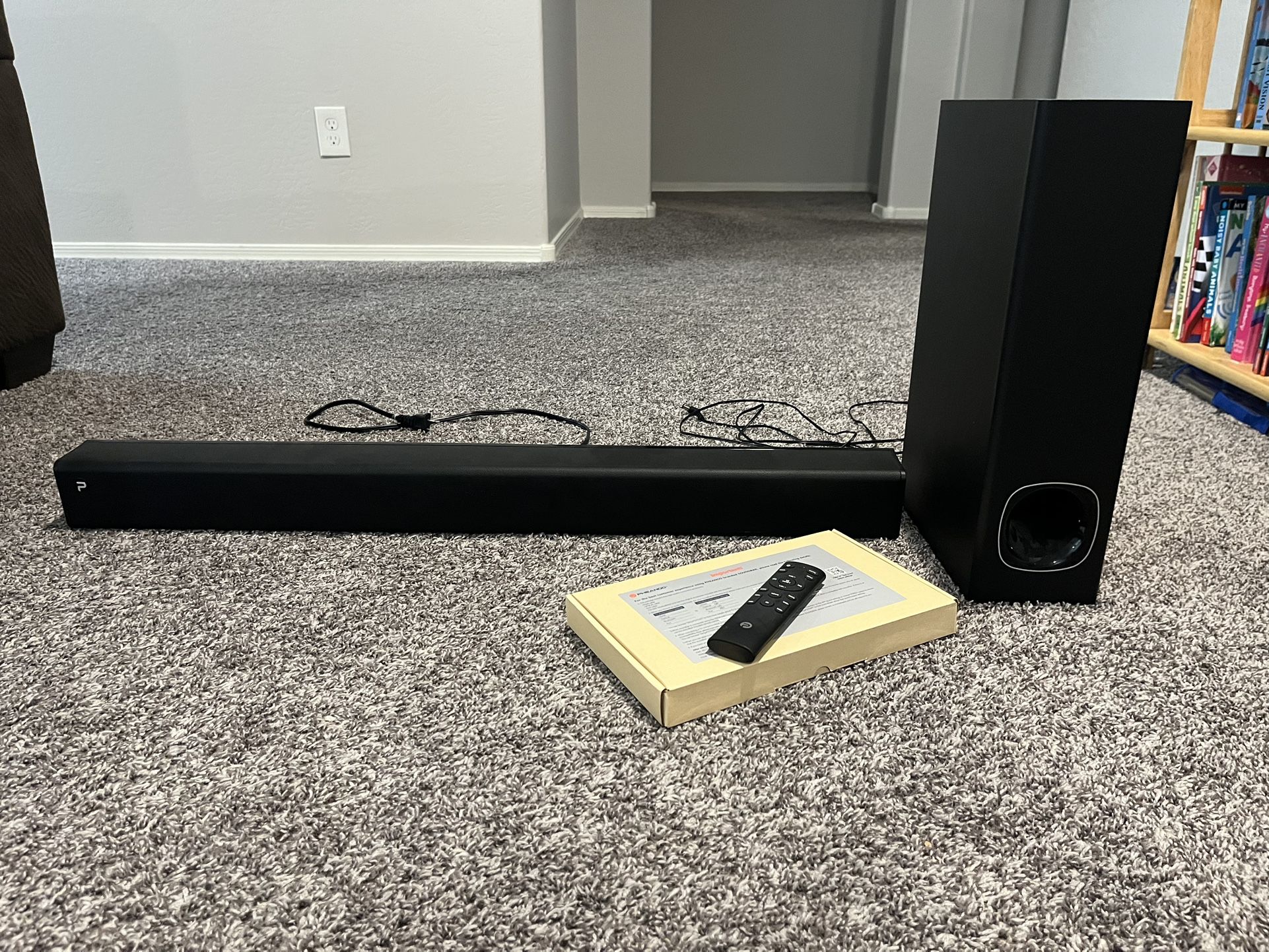 Sound Bar With Subwoofer