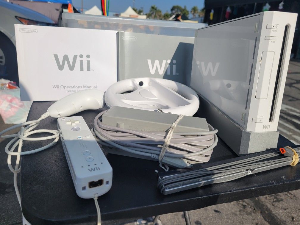 NINTENDO  WII  SISTEM  A MOST NEW  