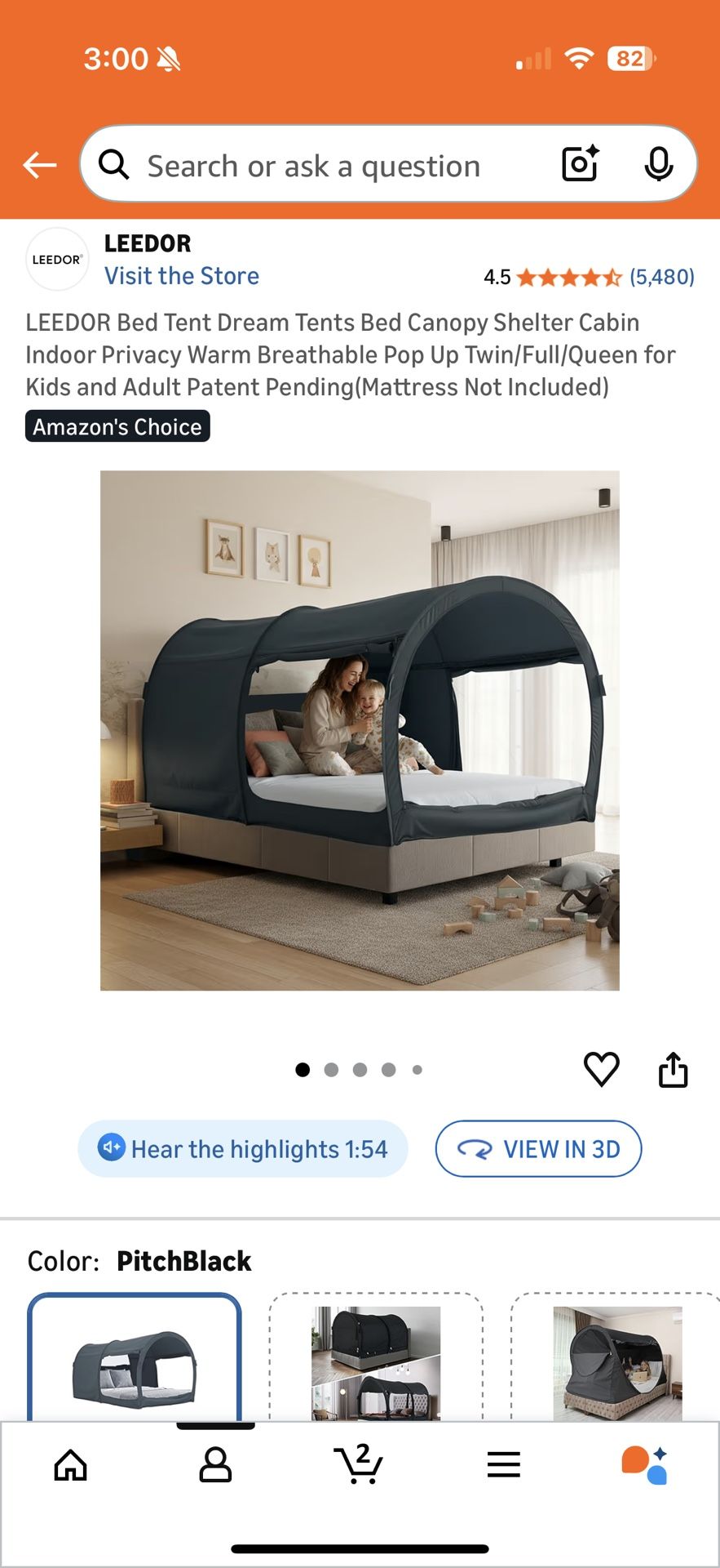 Bed Tent Queen Size