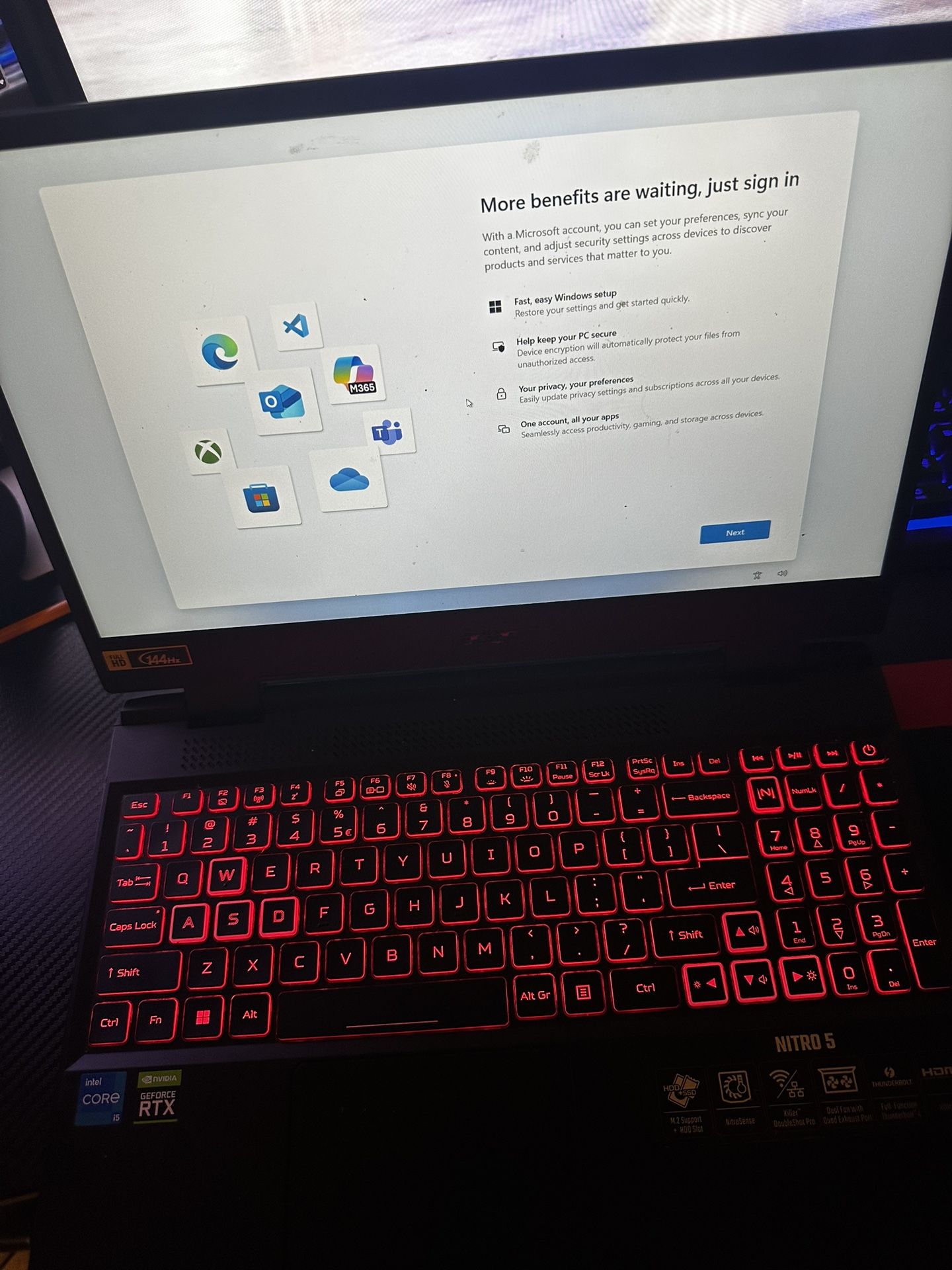 ACER GAMING LAPTOP