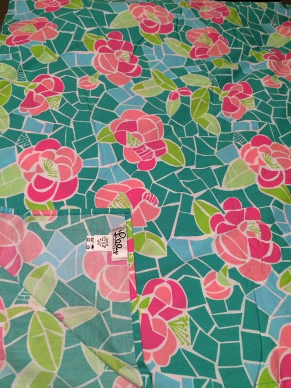 Lilly Pulitzer tablecloth