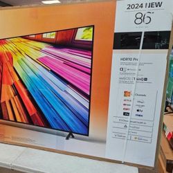 86 Tv Lg Smart 4k Hdtv $55 Down On Finacing Free Delivery 6 Month Warranty 