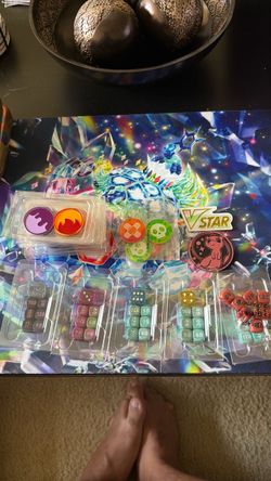 Pokemon ETB Dice and Coins!
