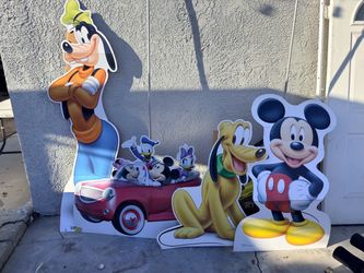Disney cutout stands