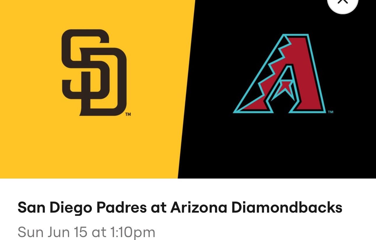 San Diego Padres at Arizona Diamondbacks