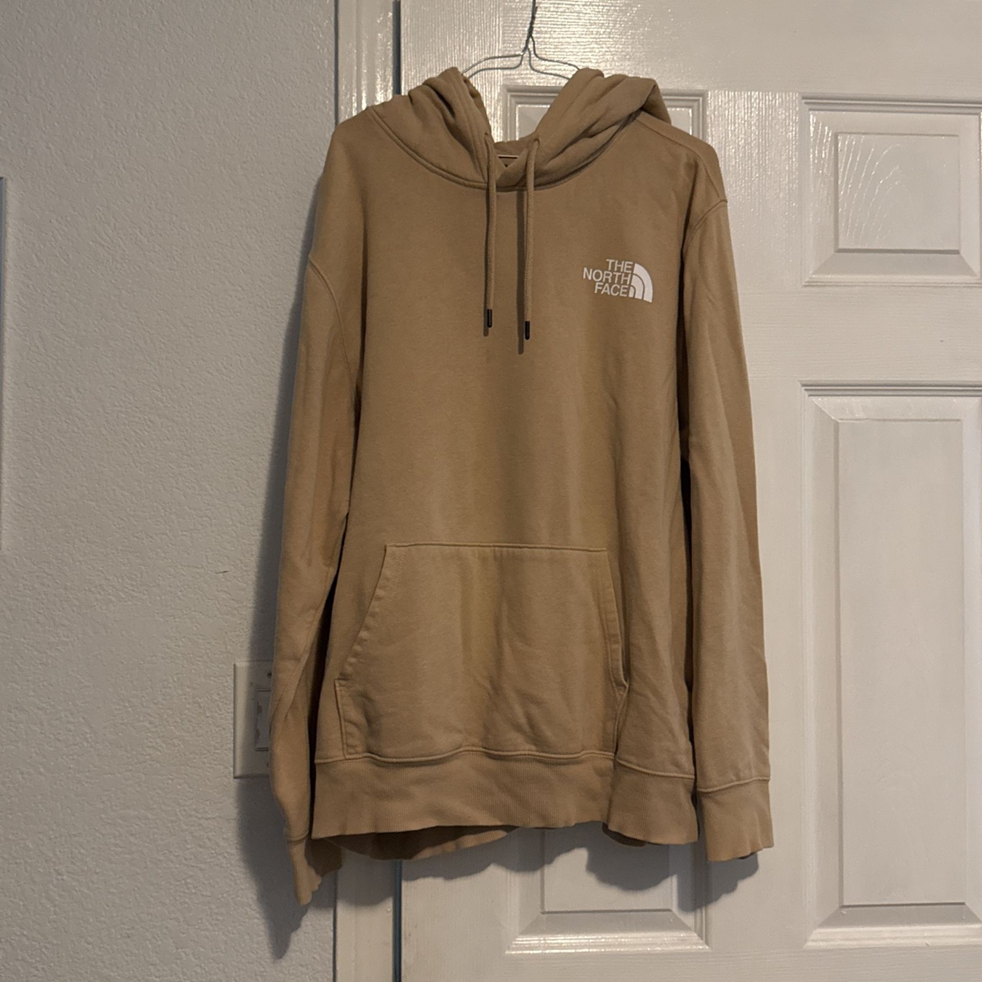 Mens Brown XL Northface Hoodie