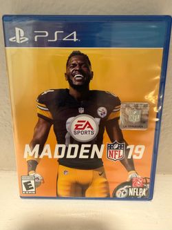 Madden NFL 19 PS4 New Sealed