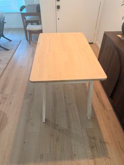 White Oak Kitchen Table