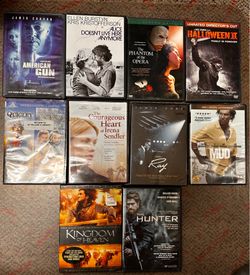 18 DVD’s