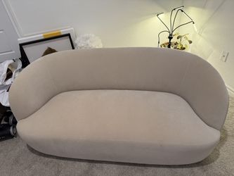 CB2 Gwyneth 68" Boucle Loveseat