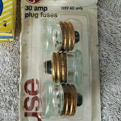 Plug Fuses.