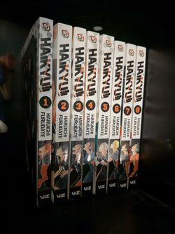 Haikyuu Manga Lot 1-8