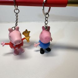 Peppa Pig Keychain Collectable Figure