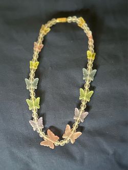 Vintage AVON Girl’s Butterfly Necklace