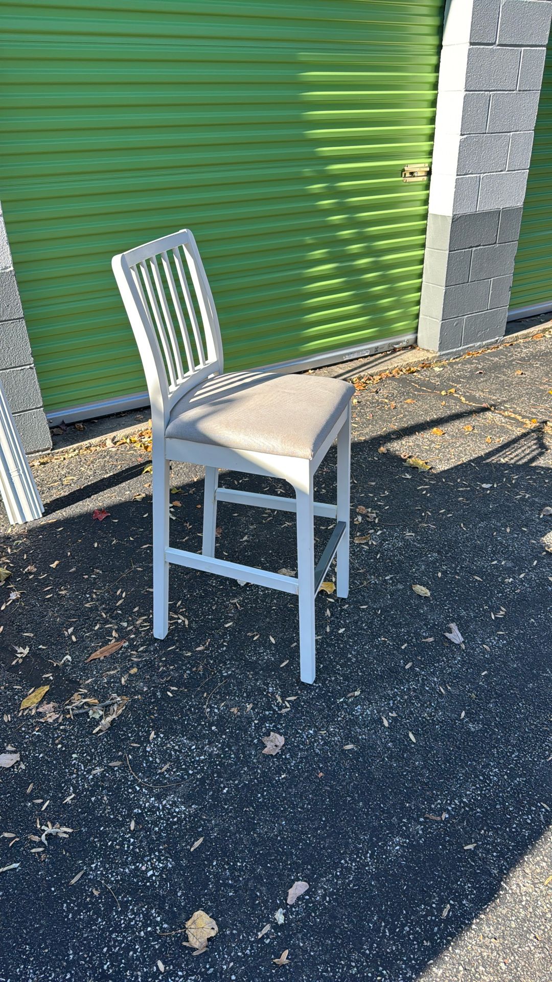 5 IKEA Bar Stools White