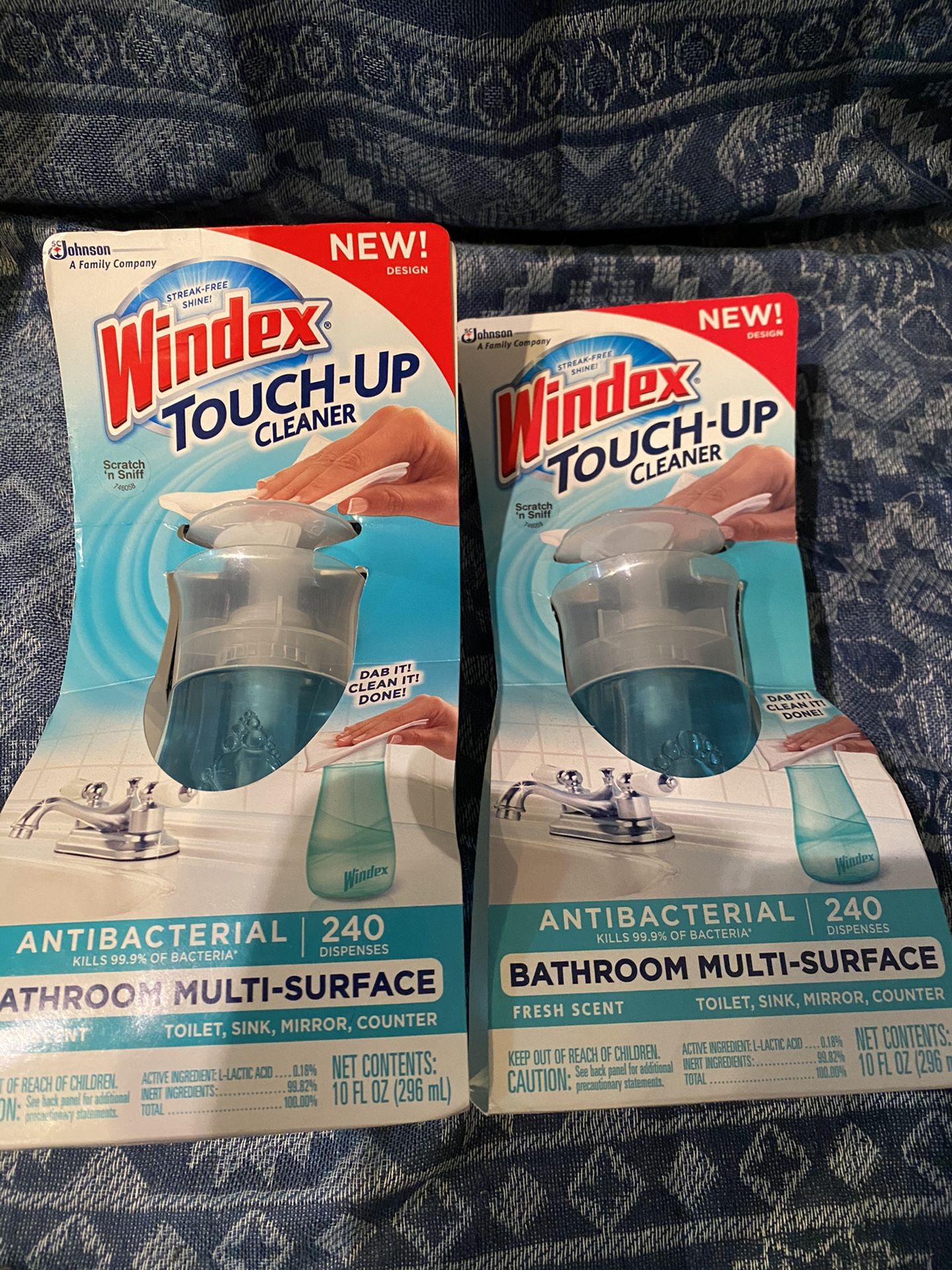 WINDEX Touch up cleaner.