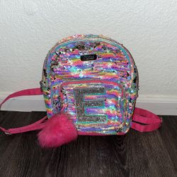 Justice Mini Multicolored/silver Backpack