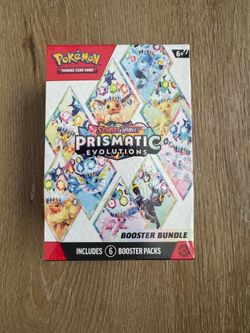 Pokémon Scarlet & Violet: Prismatic Evolutions Booster Bundle