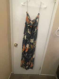 Womens Strapless Romper