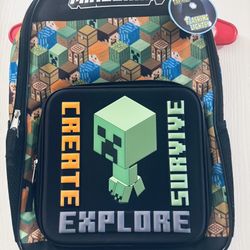 New Light-Up Minecraft Backpack 