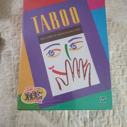 Rare 1999 Brand New Taboo Board Game New
