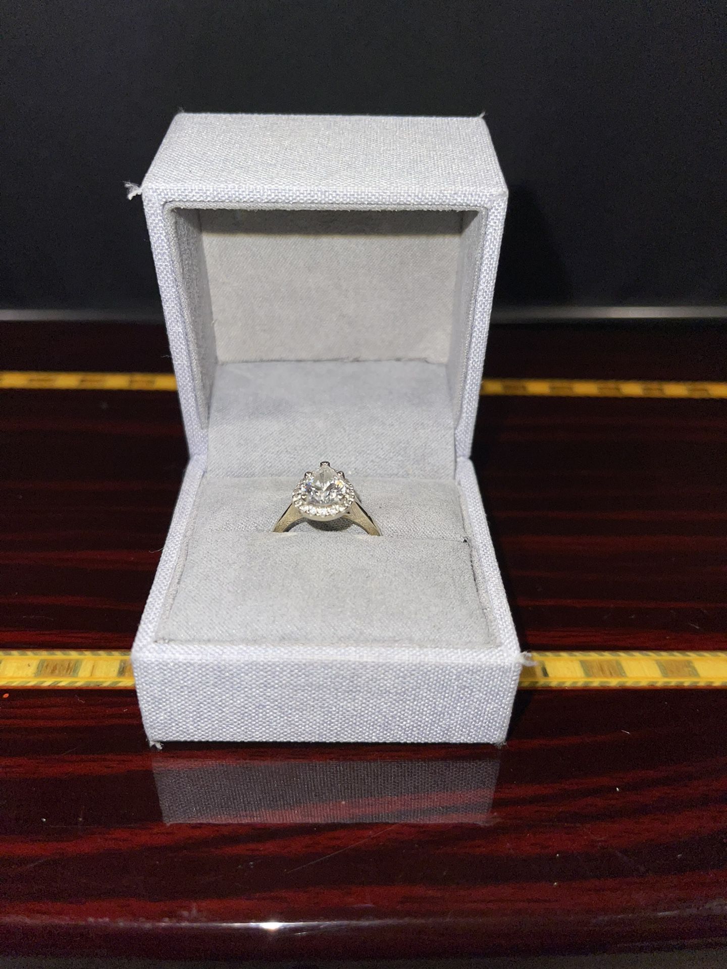 1.85 Caret Diamond Engagement Ring