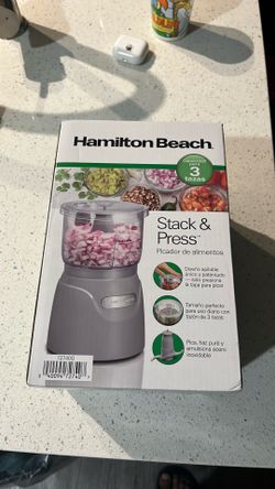 Stack and Press Food Chopper
