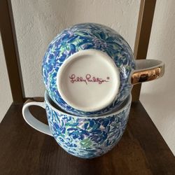 Lilly Pulitzer Ceramic Mugs