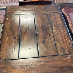 Solid Wood End Table