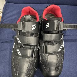 Peloton Bike Shoes Size 43 with cleats 