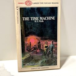 The Time Machine H.G. Wells Magnum Easy Eye Paperback Complete