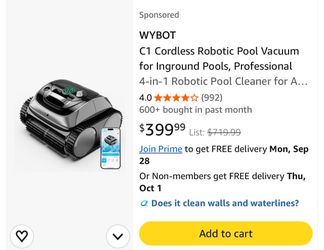 Wybot C1 Robot Pool Cleaner