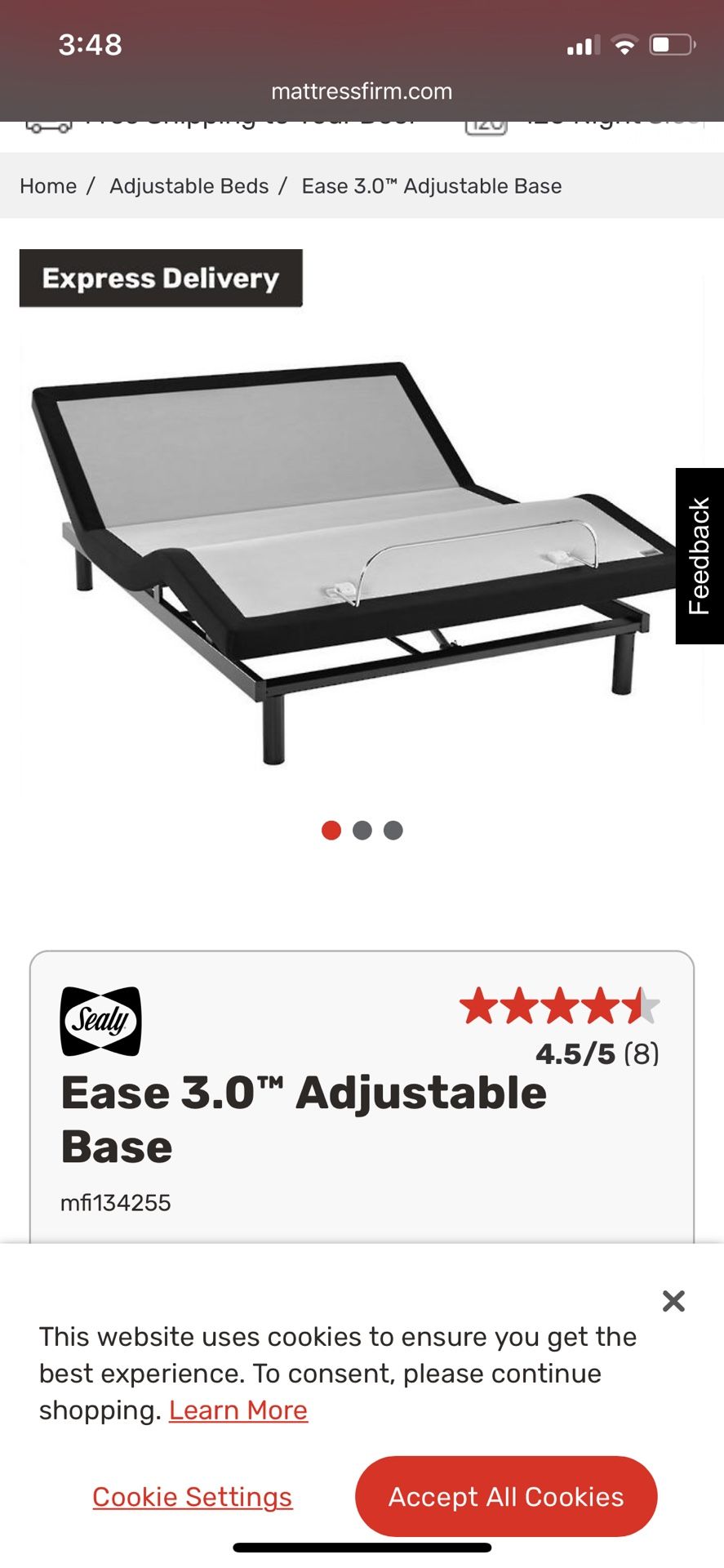 Adjustable Bed Base