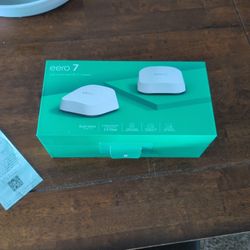 Eero 7 Dual Band Mesh Wi-Fi 7 System