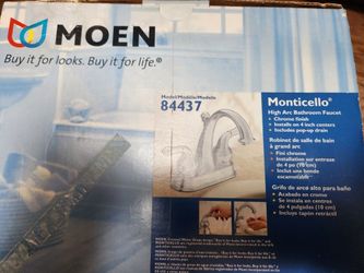 Moen Monticello Faucet