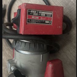 Milwaukee Router No Guard Tested Working