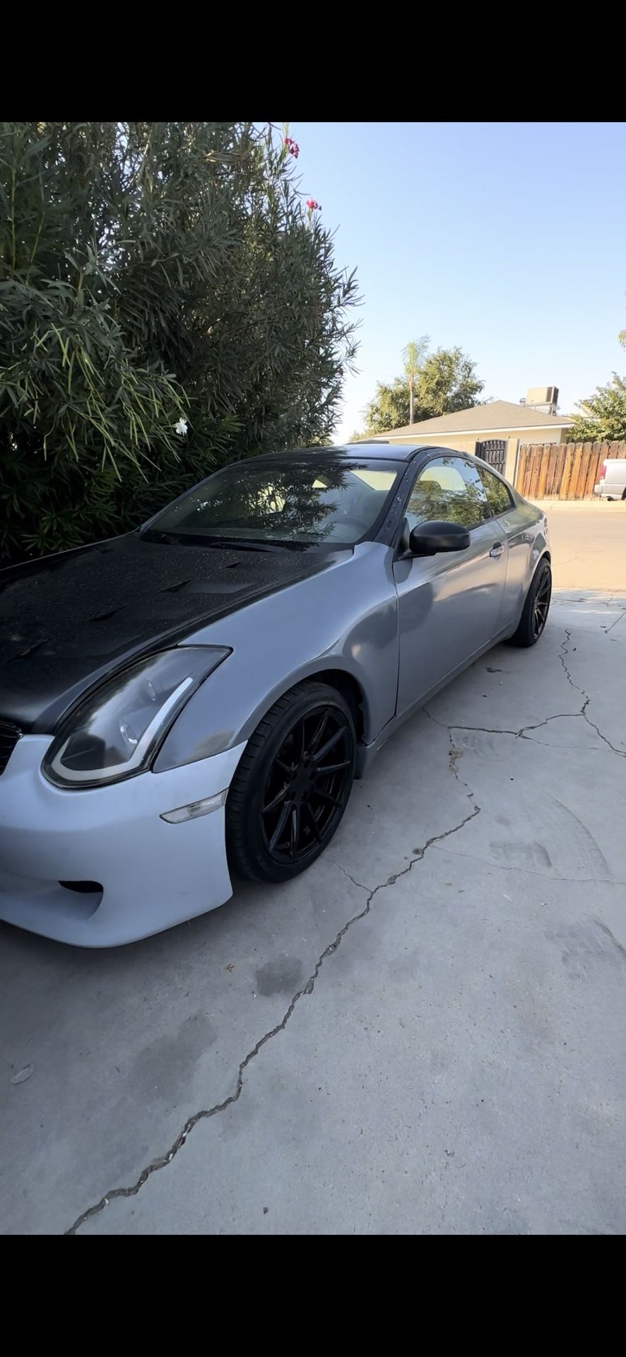 Infiniti G35  Side Skirts And Spoiler