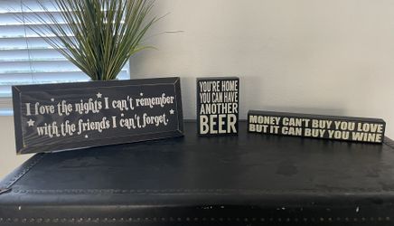 Tabletop Wood Decor