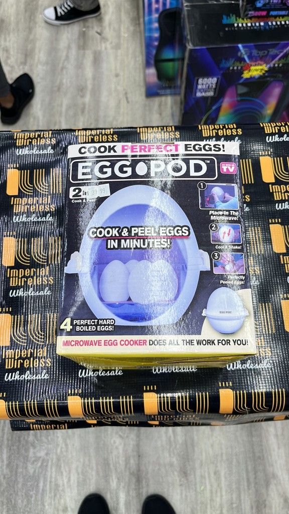 Eggpods Cook Perfect Eggs Brand New Sealed With 1 Year Warranty