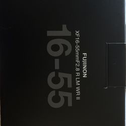 Fujifilm XF16-55mmF2.8 R LM WR II Aspherical Zoom Lens Fujifilm X Mount