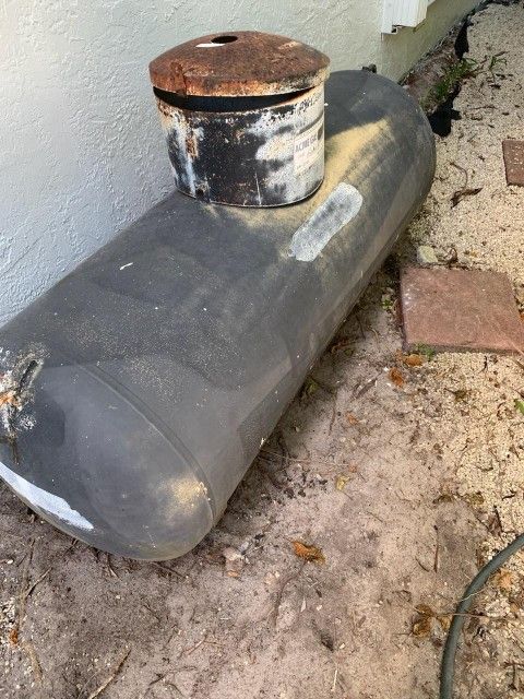About 250 Gallon Propane Tank
68" X 24"