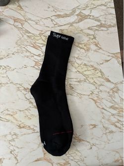 Black Supreme Socks