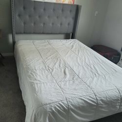 Full Size Grey Bedframe