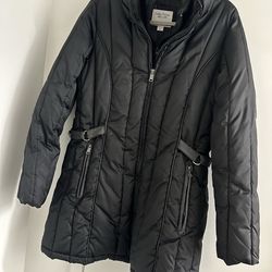 Nautical Women’s puffy jacket Black Sz L