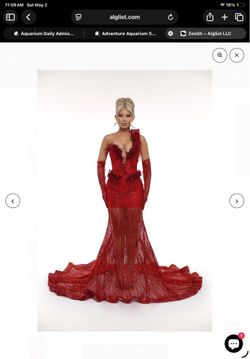 RED PROM DRESS