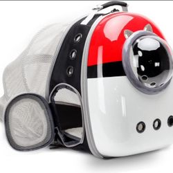 Back Expandable Cat Carrier Backpack, Backpack for Cats Kitten Small Puppy, Airline Approved Cat Bubble Backpack, Space Capsule Astronaut Carrier