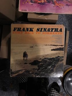 Frank Sinatra come back to Sorrento vinyl